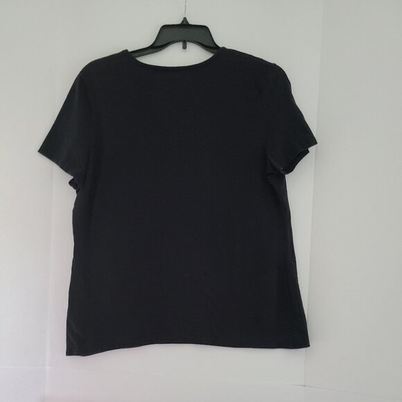 HOLIDAY EDITIONS XL/EG BLACK SHORT SLEEVE TEE --HAPPY HALLOWEEN GRAPHIC DESIGN - Picture 7 of 9